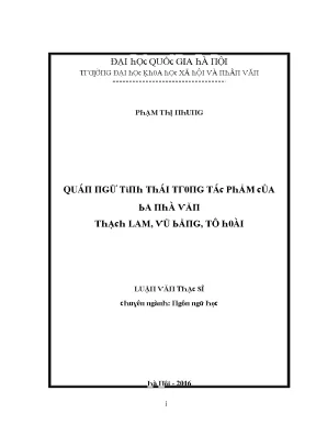 Nghiên Cứu Về Quá Trình Đào Tạo Tại Đại Học Quốc Gia Hà Nội