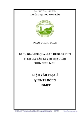 Đánh Giá Hiệu Quả Học Tập Tại Trường Đại Học Nông Lâm