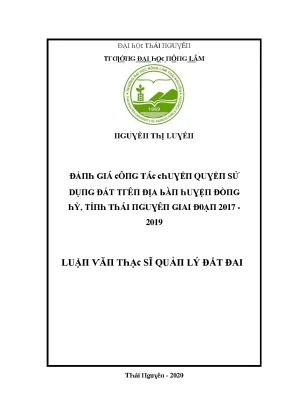 Quản lý đất đai tại Thái Nguyên: Đánh giá và giải pháp