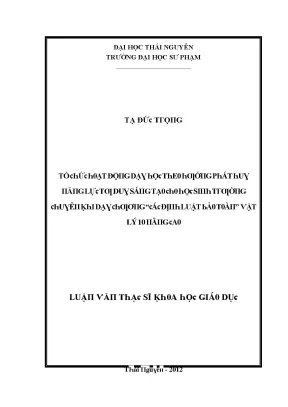Khám Phá Luật Vật Lý 10 Tại Trường Đại Học Sư Phạm Thái