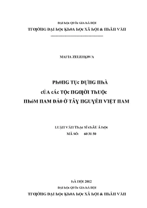 Nghiên cứu về văn hóa và xã hội tại Đại học Quốc gia Hà Nội