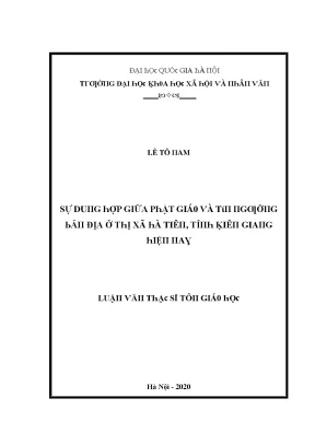 Nghiên Cứu Sự Du Lịch Giữa Phật Giáo và Địa Phương Tại 