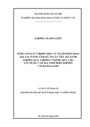 Luận Văn Về Quản Lý Hệ Thống Khoa Học Xã Hội Tại Đại Học 
