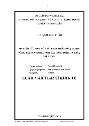 Quản lý kinh tế và giải pháp phát triển tại Đại học Thái