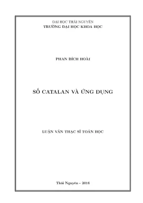 Khám Phá Số Catalan và Ứng Dụng Trong Toán Học