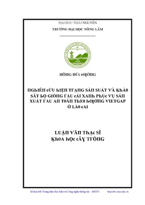 Học Thái Nguyên - Trường Đại Học Nông Lâm