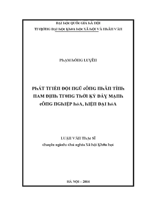 Nghiên Cứu Về Đội Ngũ Học Xã Hội Tại Đại Học Quốc Gia Hà Nội