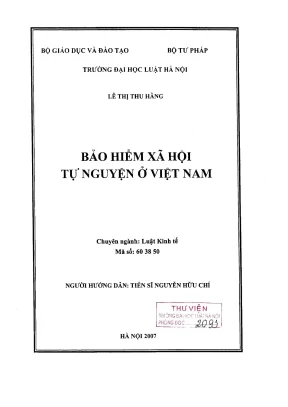 Bảo Hiểm Xã Hội Tự Nguyện ở Việt Nam: Thực Trạng và Giải