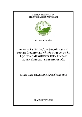 Đánh Giá Chính Sách Bồi Thường và Tái Định Cư Dự Án Lọc