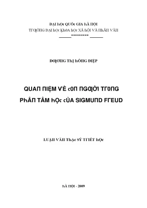 Nghiên Cứu Về Tâm Lý Học Xã Hội Của Sigmund Freud