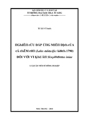 Nghiên Cứu Về Đặc Điểm Sinh Thái Của Đáy Biển Tại Nha Trang