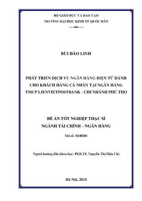 Phát Triển Dịch Vụ Ngân Hàng Điện Tử Cho Khách Hàng Cá