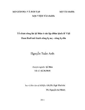 Tổ Chức Kế Toán Ở Địa Phương: Quản Lý Tài Chính Hiệu Quả