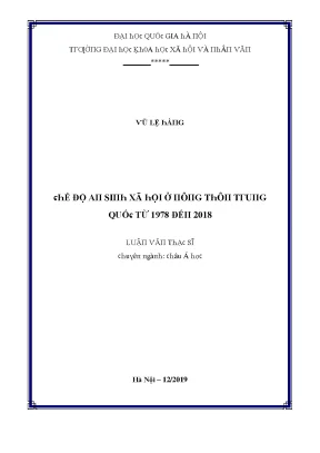 Đại học Quốc gia Hà Nội: Nghiên cứu về xã hội và phát 