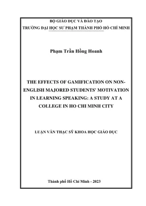 Tác Động Của Gamification Đến Động Lực Học Nói Của Sinh