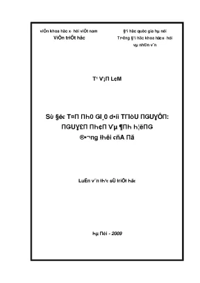 Nghiên cứu về sự độn giá trị trong xã hội Việt Nam
