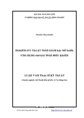 Kỹ Thuật Điều Khiển Tự Động Trong Hệ Thống Giảm Mô Hình