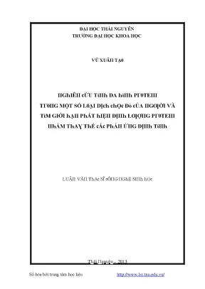 Nghiên cứu về các loại dị ứng và ảnh hưởng đến sức khỏe 