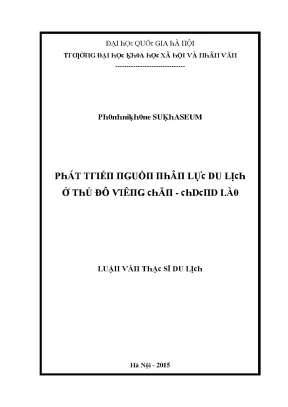 Phát Triển Du Lịch Tại Thủ Đô Hà Nội: Nghiên Cứu và Đề Xuất