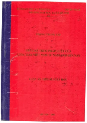 Thừa Kế Theo Pháp Luật Tại Việt Nam: Từ Năm 1945 Đến Nay