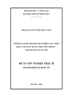 Chính Sách Hỗ Trợ Doanh Nghiệp Xuất Nhập Khẩu Tại Ngân