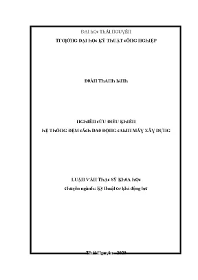 Kỹ Thuật Điều Khiển Hệ Thống Đệm Áp Dụng Mã Số 8520116
