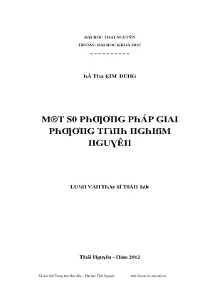 Nghiên cứu về Phương pháp Giải quyết Vấn đề tại Đại học 