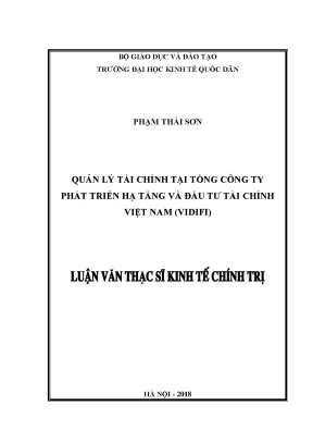 Quản Lý Tài Chính Tại Tổng Công Ty Phát Triển Hạ Tầng Và