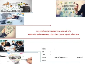 Chiến Lược Marketing Mix cho Sản Phẩm Panadol của GSK 