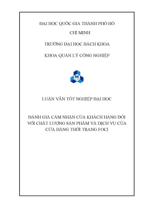 Đánh Giá Cảm Nhận Khách Hàng Về Chất Lượng Sản Phẩm Và