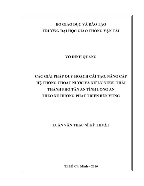 Giải Pháp Nâng Cấp Hệ Thống Thoát Nước và Xử Lý Nước 