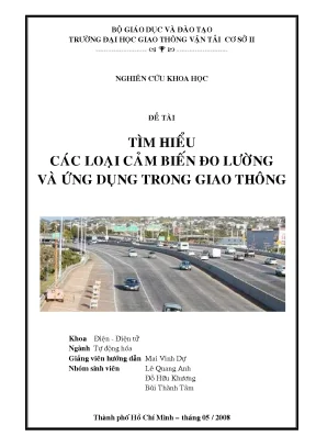 Cảm Biến Đo Lường Trong Giao Thông: Ứng Dụng và Tiềm
