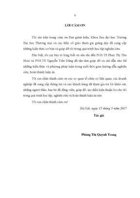 Nâng cao năng lực cạnh tranh marketing sản phẩm may mặc