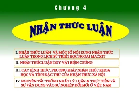 Nhận Thức Luận: Khám Phá Nội Dung và Hình Thức Trong