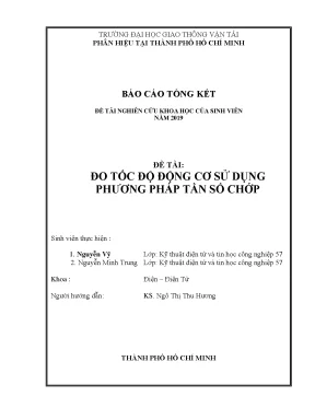 Đo Tốc Độ Động Cơ Bằng Phương Pháp Tần Số Chớp