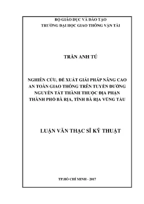 Giải Pháp Nâng Cao An Toàn Giao Thông Trên Tuyến Đường