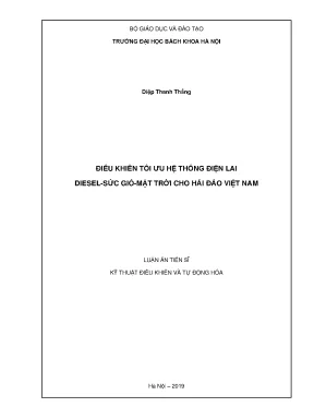 Hệ Thống Điều Khiển Năng Lượng Tái Tạo Cho Hải Đảo Việt Nam