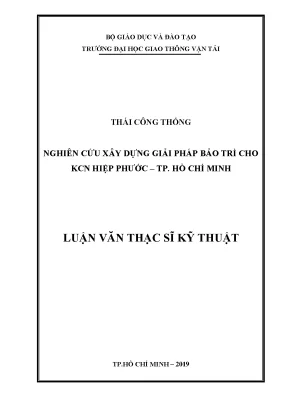 Giải Pháp Bảo Trì Hạ Tầng Giao Thông KCN Hiệp Phước TP.