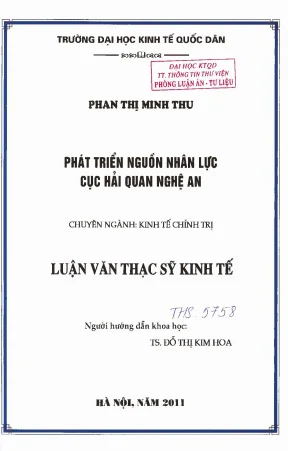 Phát Triển Nguồn Nhân Lực Cục Hải Quan Nghệ An: Chiến