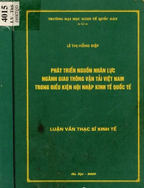 Phát Triển Nguồn Nhân Lực Ngành Giao Thông Vận Tải Việt