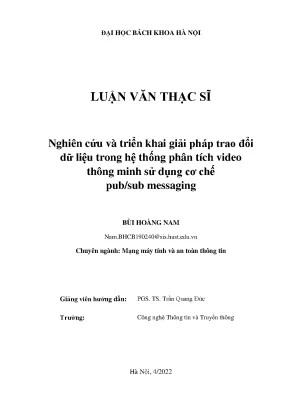 Giải Pháp Trao Đổi Dữ Liệu Trong Hệ Thống Phân Tích 