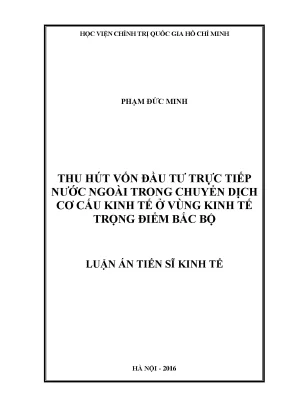 Thu Hút Vốn Đầu Tư Nước Ngoài Trong Chuyển Dịch Cơ Cấu