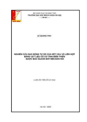 Nghiên Cứu Dao Động Tự Do Của Kết Cấu Vỏ Liên Hợp Bằng 