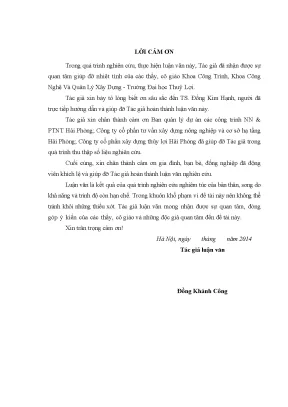 Nâng cao chất lượng thi công kè đê biển tại Hải Phòng