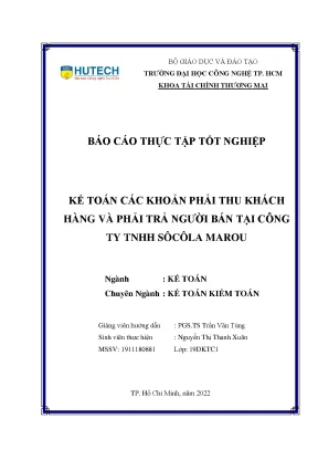 Thực Trạng Kế Toán Khoản Phải Thu và Phải Trả Tại Công