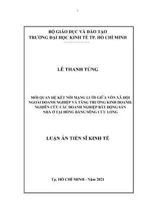 Mối Quan Hệ Giữa Vốn Xã Hội và Tăng Trưởng Kinh Doanh