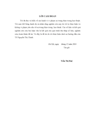Nghiên Cứu Phát Triển Sản Phẩm Bảo Hiểm Bảo An Tín Dụng