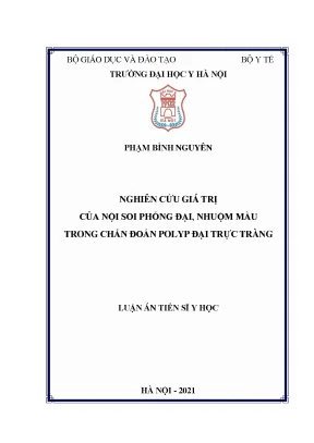 Nghiên Cứu Giá Trị Nội Soi Phóng Đại và Nhuộm Màu trong 