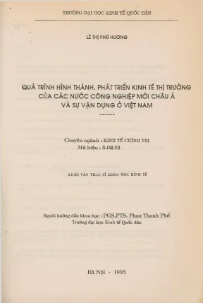 Phát Triển Kinh Tế Thị Trường Tại Việt Nam: Học Hỏi Từ