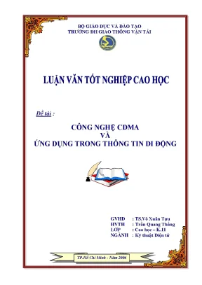 Công Nghệ CDMA và Ứng Dụng Trong Thông Tin Di Động